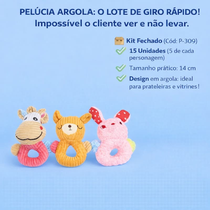 Pelúcia Argola P-309