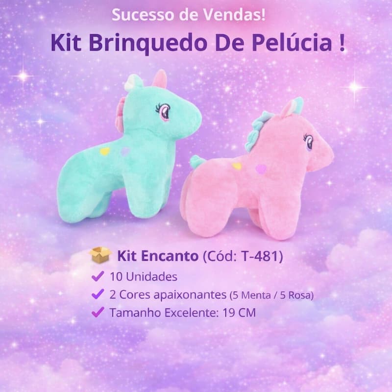 Kit Encanto Pelúcia T-481