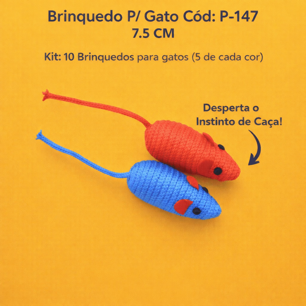 Kit Brinquedo para Gato P-147
