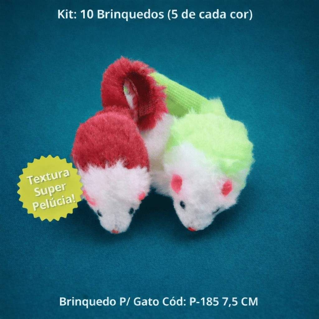Kit Brinquedo para Gato P-185