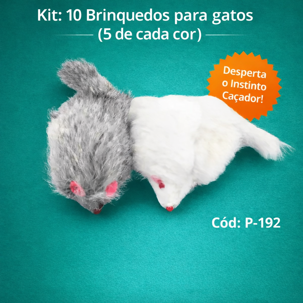 Kit Brinquedo para Gato P-192