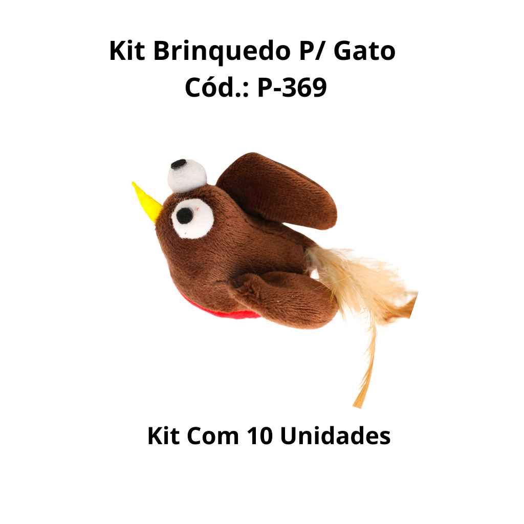 Kit Brinquedo para Gato P-369